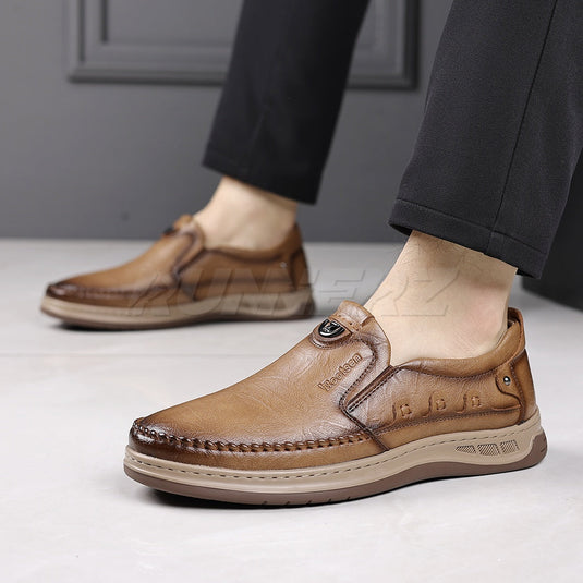 Buy Chester Men’s Leather Slip-On Shoes Online in Pakistan – Premium Comfort, Style & Durability T-7808