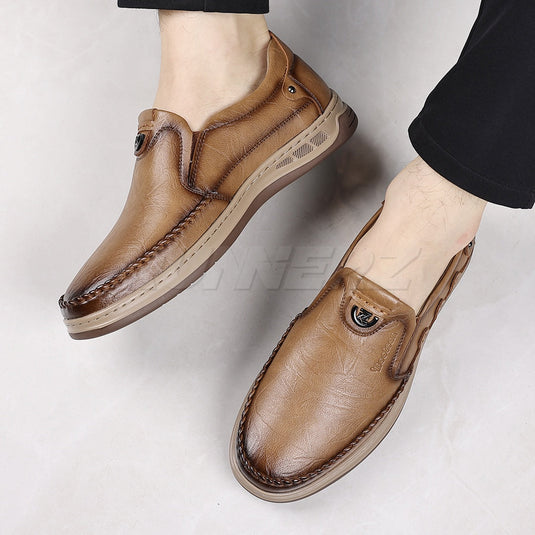 Buy Chester Men’s Leather Slip-On Shoes Online in Pakistan – Premium Comfort, Style & Durability T-7808