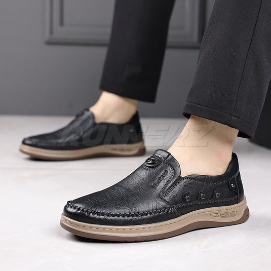 Buy Chester Men’s Leather Slip-On Shoes Online in Pakistan – Premium Comfort, Style & Durability T-7808