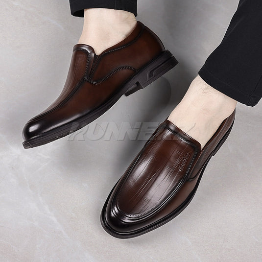 Buy Monarch Men’s Dress Shoes in Pakistan – Premium Formal & Business Slip-On Shoes | Office & Wedding Wear | Free Delivery + COD - SKU-7811