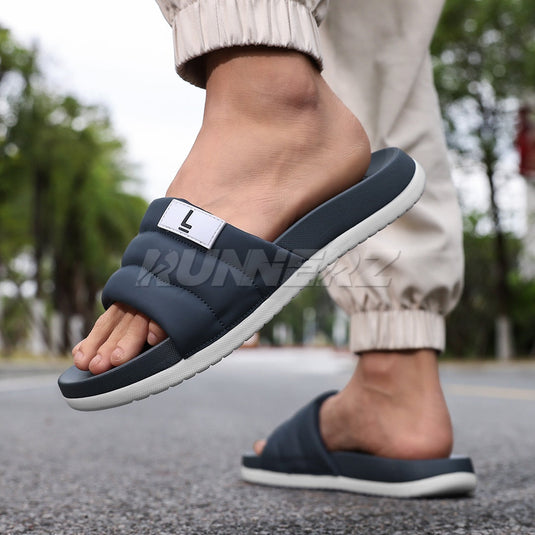 Runnerz Lite Cushioned Cloud Slides for Men – Premium Medicated Comfort Slippers in Pakistan | SKU-250901