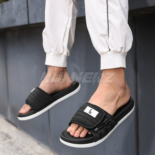Lite Adjustable Slides for Men in Pakistan - Premium Medicated Comfort | SKU-250902