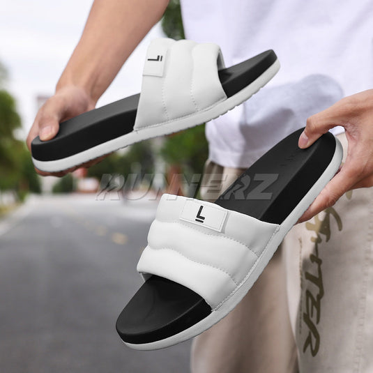 Runnerz Lite Cushioned Cloud Slides for Men – Premium Medicated Comfort Slippers in Pakistan | SKU-250901