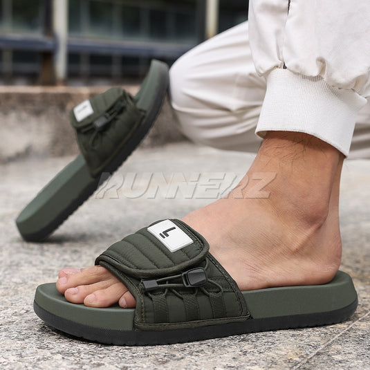 Lite Adjustable Slides for Men in Pakistan - Premium Medicated Comfort | SKU-250902
