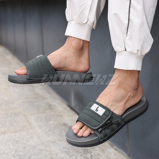 Lite Adjustable Slides for Men in Pakistan - Premium Medicated Comfort | SKU-250902