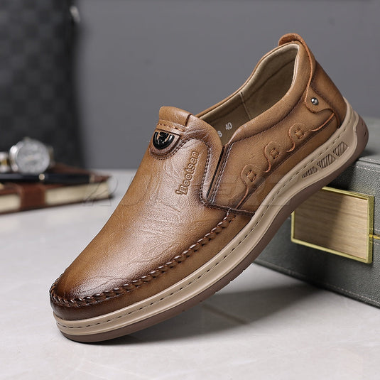 Buy Chester Men’s Leather Slip-On Shoes Online in Pakistan – Premium Comfort, Style & Durability T-7808