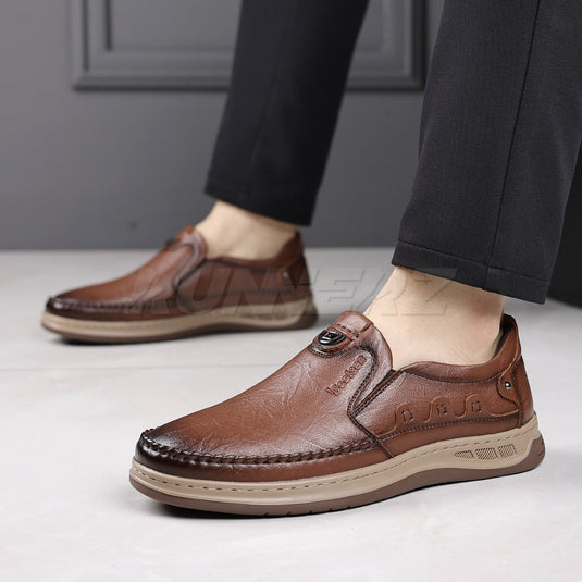 Buy Chester Men’s Leather Slip-On Shoes Online in Pakistan – Premium Comfort, Style & Durability T-7808