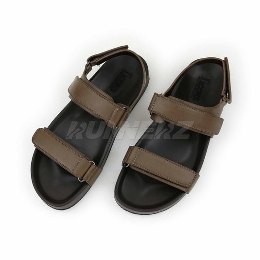 Runnerz Men’s Cushioned Sandals with Arch Support | Premium Leather Non-Slip Sandals Pakistan | SKU-819-1